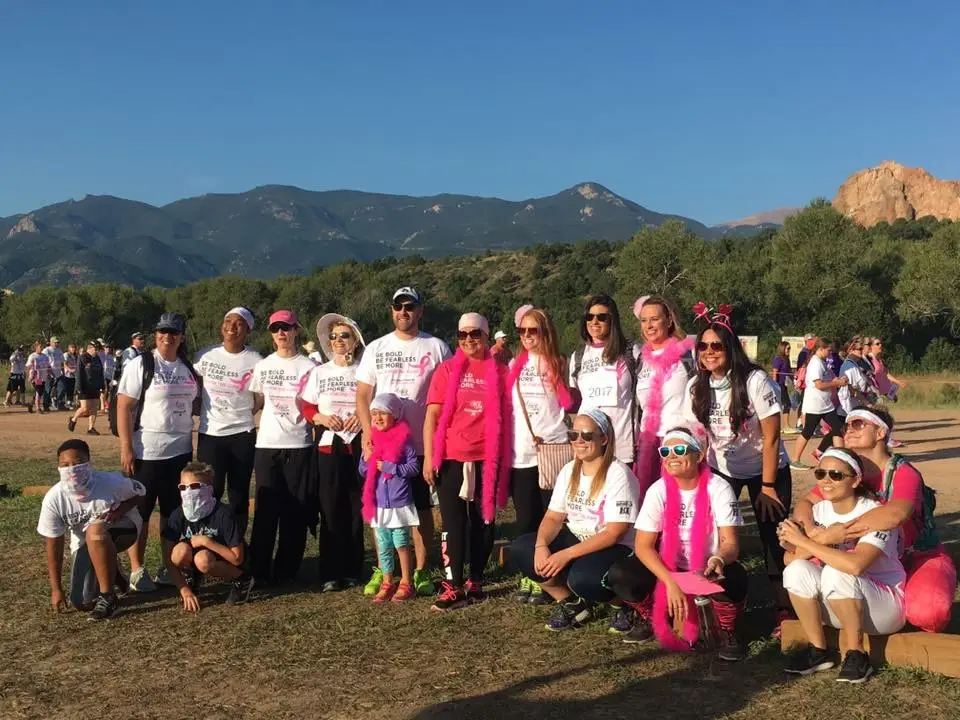 Colorado Dental Group Team at Breast Cancer Awareness Walk