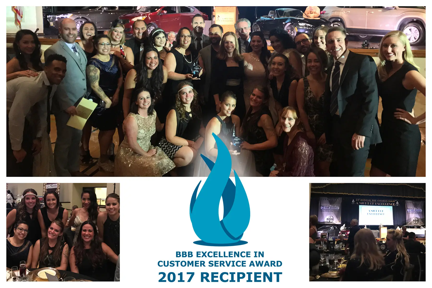 BBB 2017 Ceremony Customer Service Award