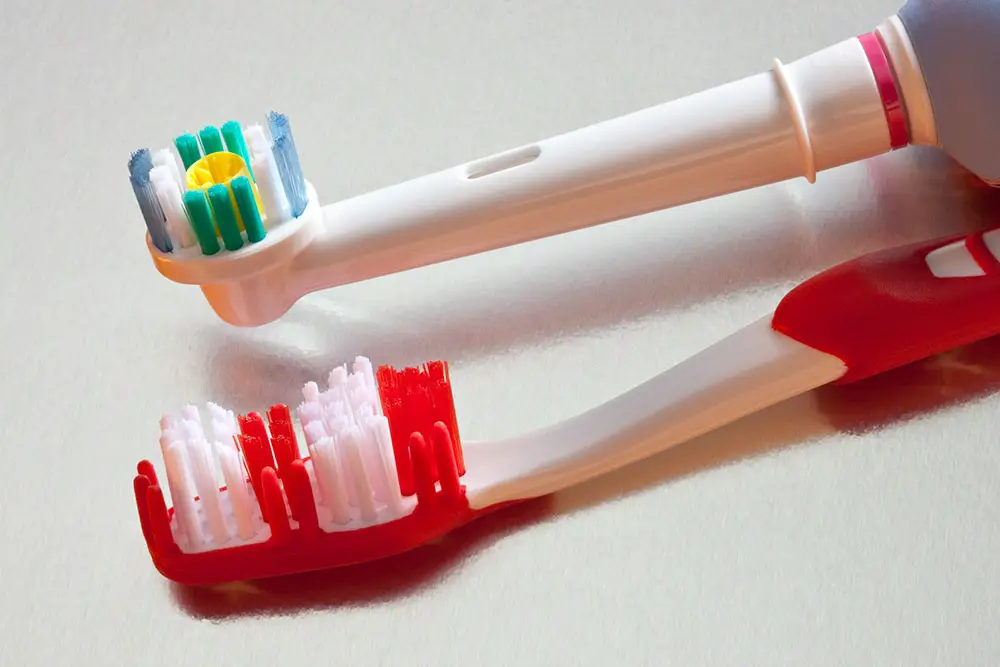 Manual and electric toothbrushes